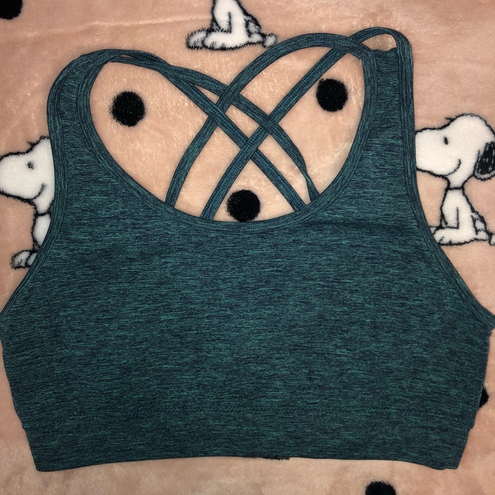 Alphalete Revival Dress Blue Sportsbra M